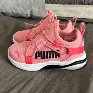 Puma pink sneakers size 6c